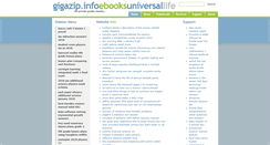 Desktop Screenshot of gigazip.info